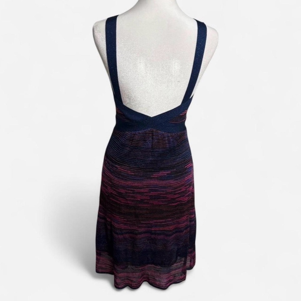 M Missoni Metallic Lurex Knit Mini Dress, Size 44 - Picture 4 of 12